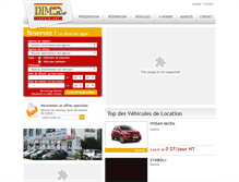 Tablet Screenshot of dimrentacar.com